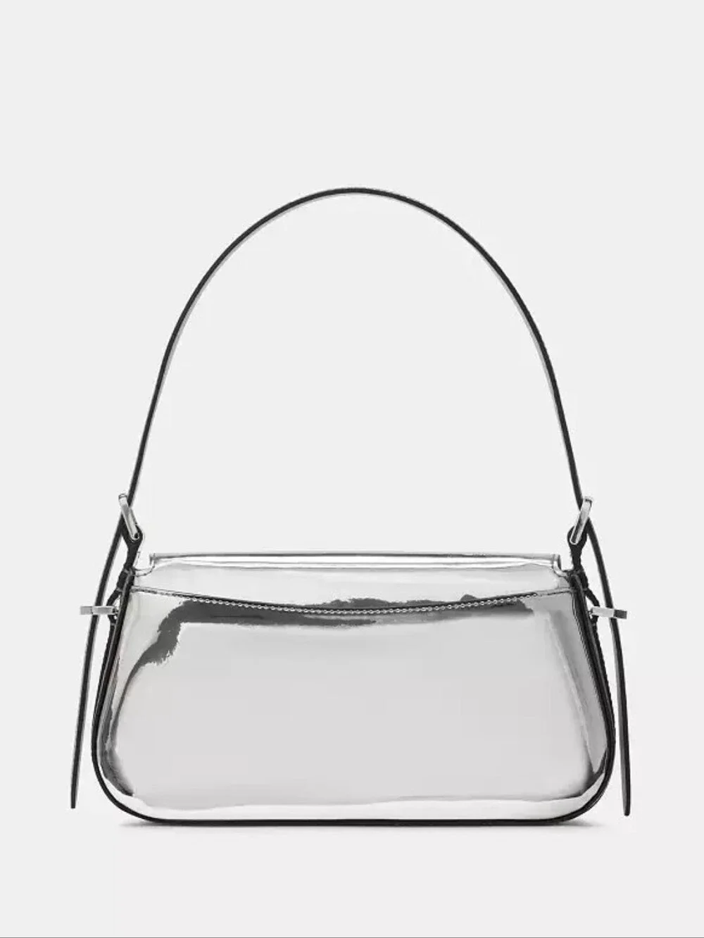 Kate Spade 'Bridget' Mirror Metallic Small Flap Shoulder Bag MSRP- $329